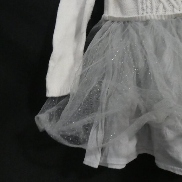 DRESSED UP By GYMBOREE | 2T | One Piece Knit Top Dress with Tulle Skirt - Picture 7 of 16